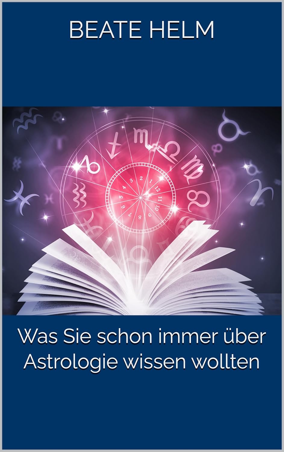 Buch mit Horoskop